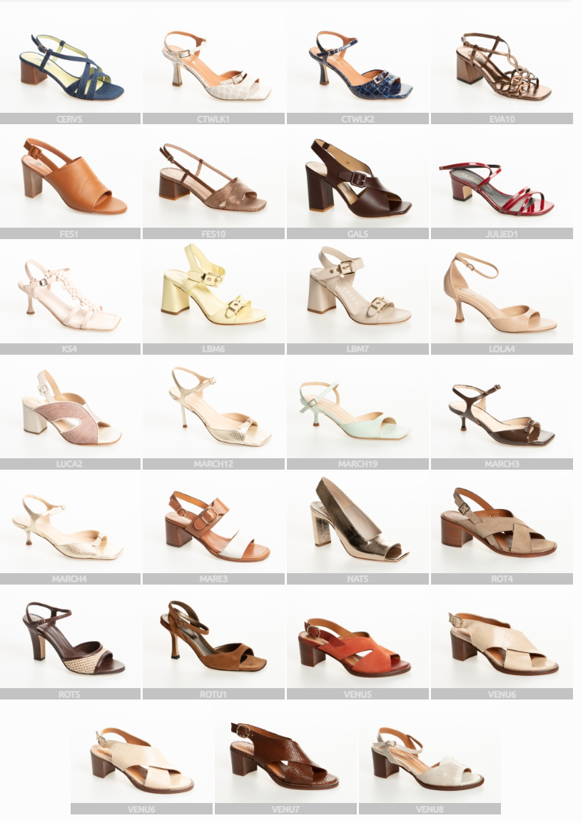 Sandaal hak — Casandra Schoenen collectie